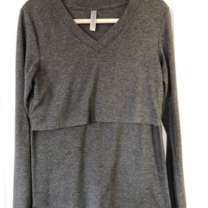 Latched Mama Long Sleeve Nursing Top